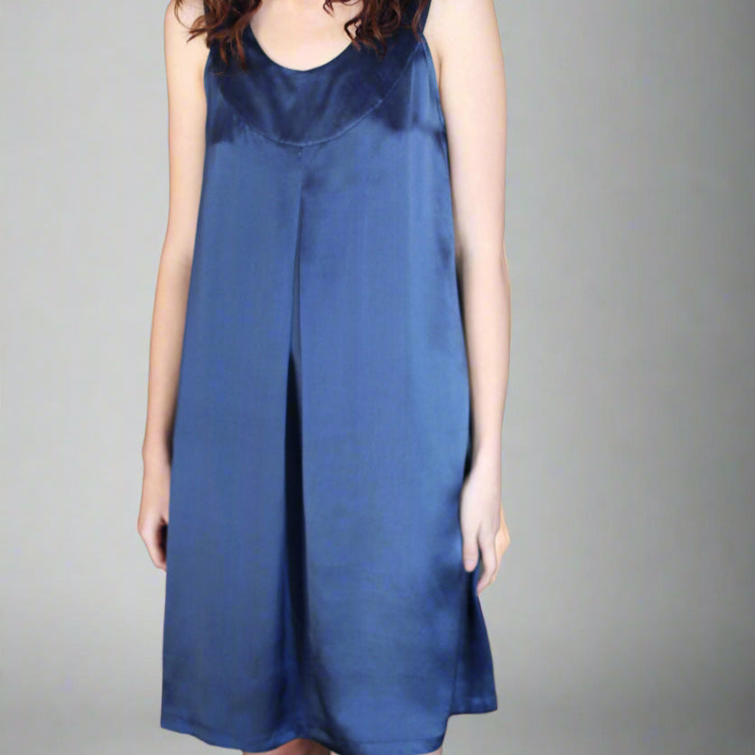 Valerie Sleeveless Silk Nightgown