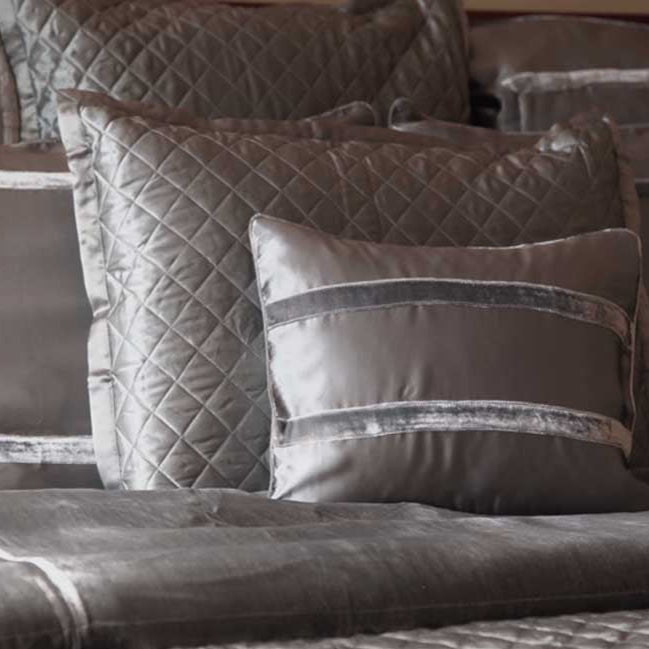 Classic Silk Quilted Pillow Shams