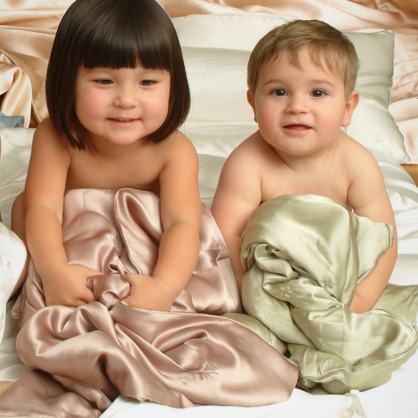 Classic Silk-filled Baby Throw