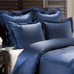 Leaves Collection Classic Silk Pillow Shams