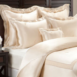 Leaves Collection Classic Silk Pillow Shams