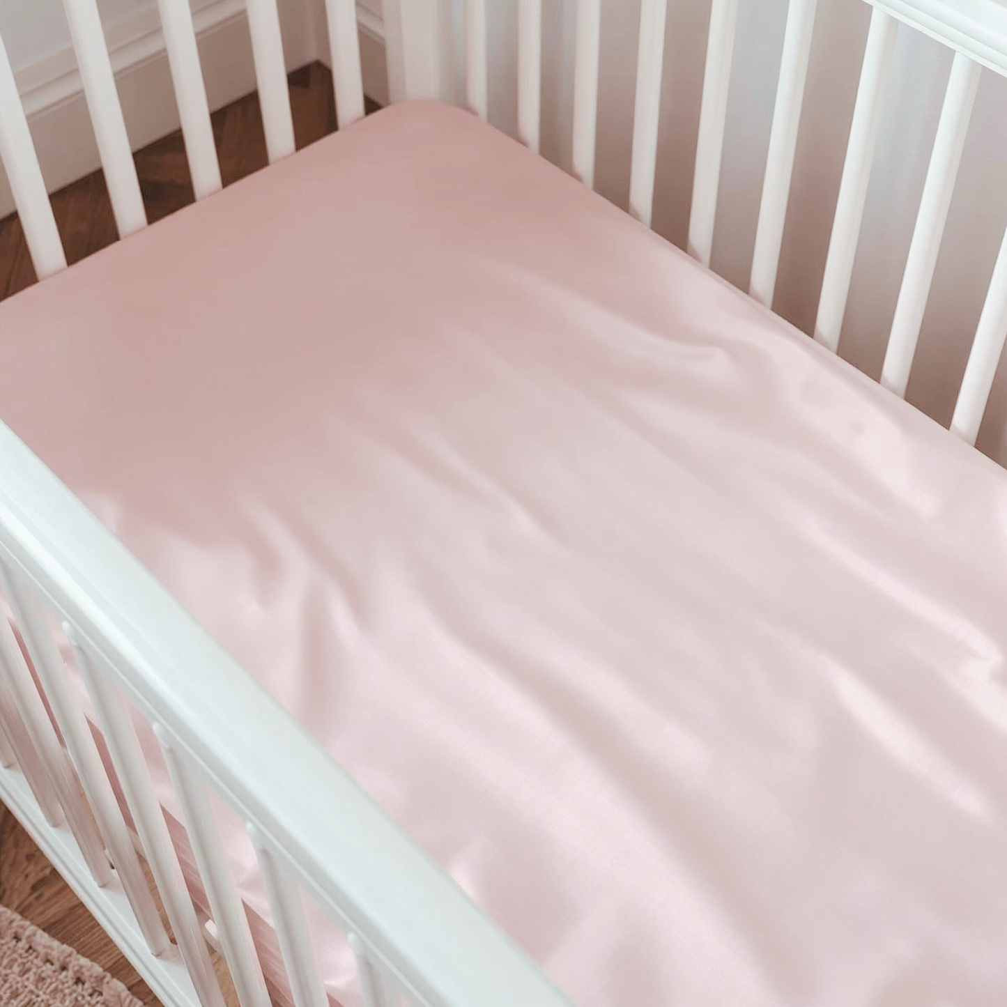 Baby Collection Silk Fitted Crib Sheet