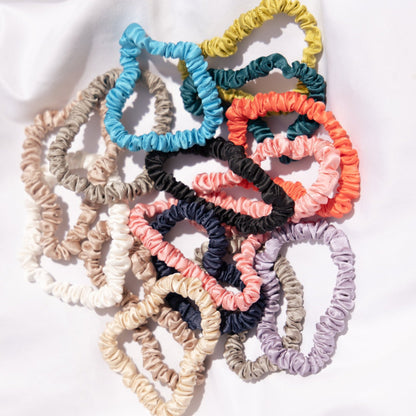 Silk Hair Scrunchies